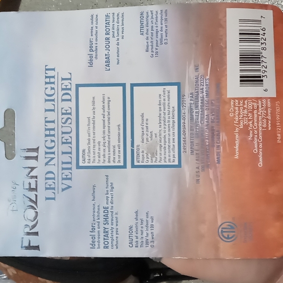 Disney Frozen led night light - Picture 6 of 8